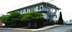 Kile apartments (above) is located across from Old Science Hall  on Penn Street. The university recently completed the sale to have it operated thorough CGA. 