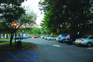 Old Science Hall's parking lot was a beneficiary of the parking pass funds last semester, receiving enough money to allow for major pot hole repairs.  