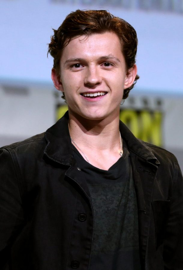 Tom Holland, current Spiderman, at Comic-Con.