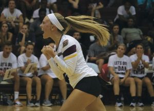 Junior defensive specialist Alyssa Cianciulli (above) rejoins the Huskies after leading the team in digs with 645 in the 2018 season.