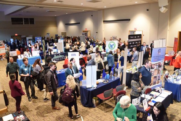 Image from the Fall 2023 Teacher & Education Expo, courtesy of Alumni & Professional Engagement.