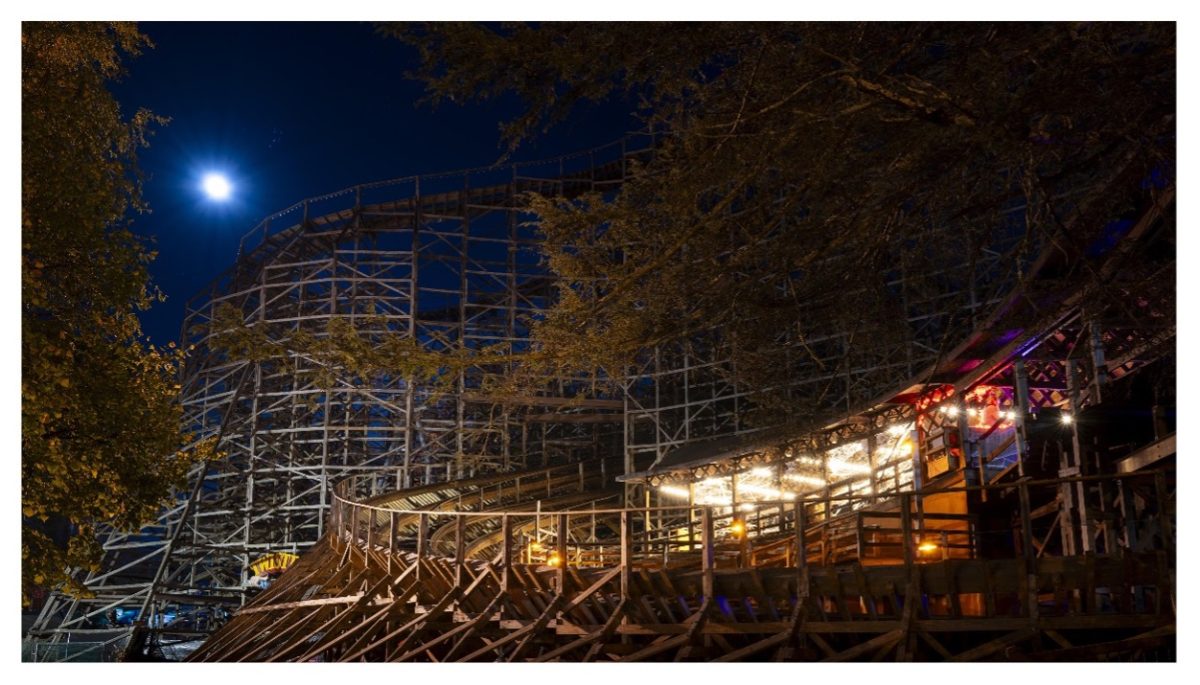 Roller Coaster at Knoebels Amusement Resort