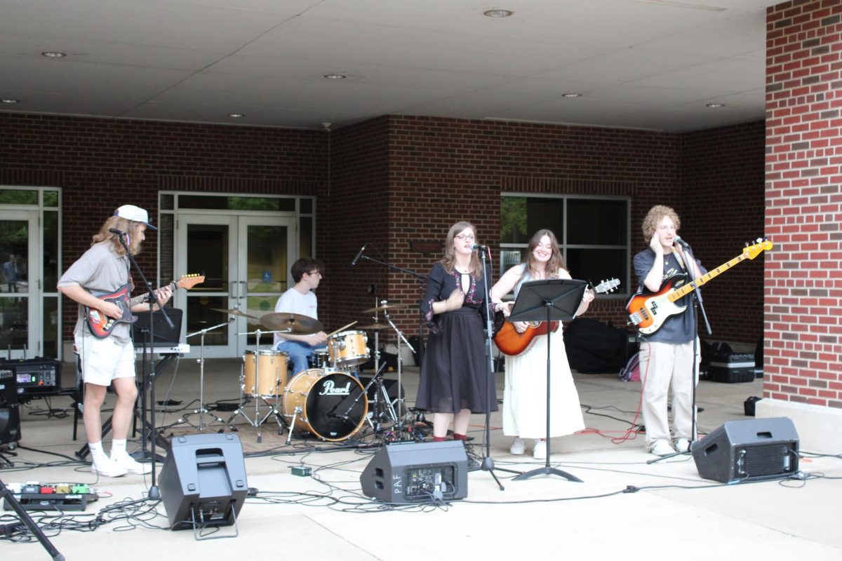 Audio Club band “We the purple” performing Mac Demarco 