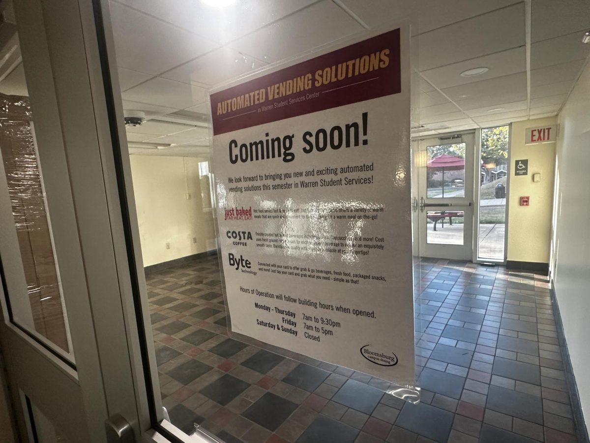 Sign in the Student Service Center that reads “Coming Soon!” 
