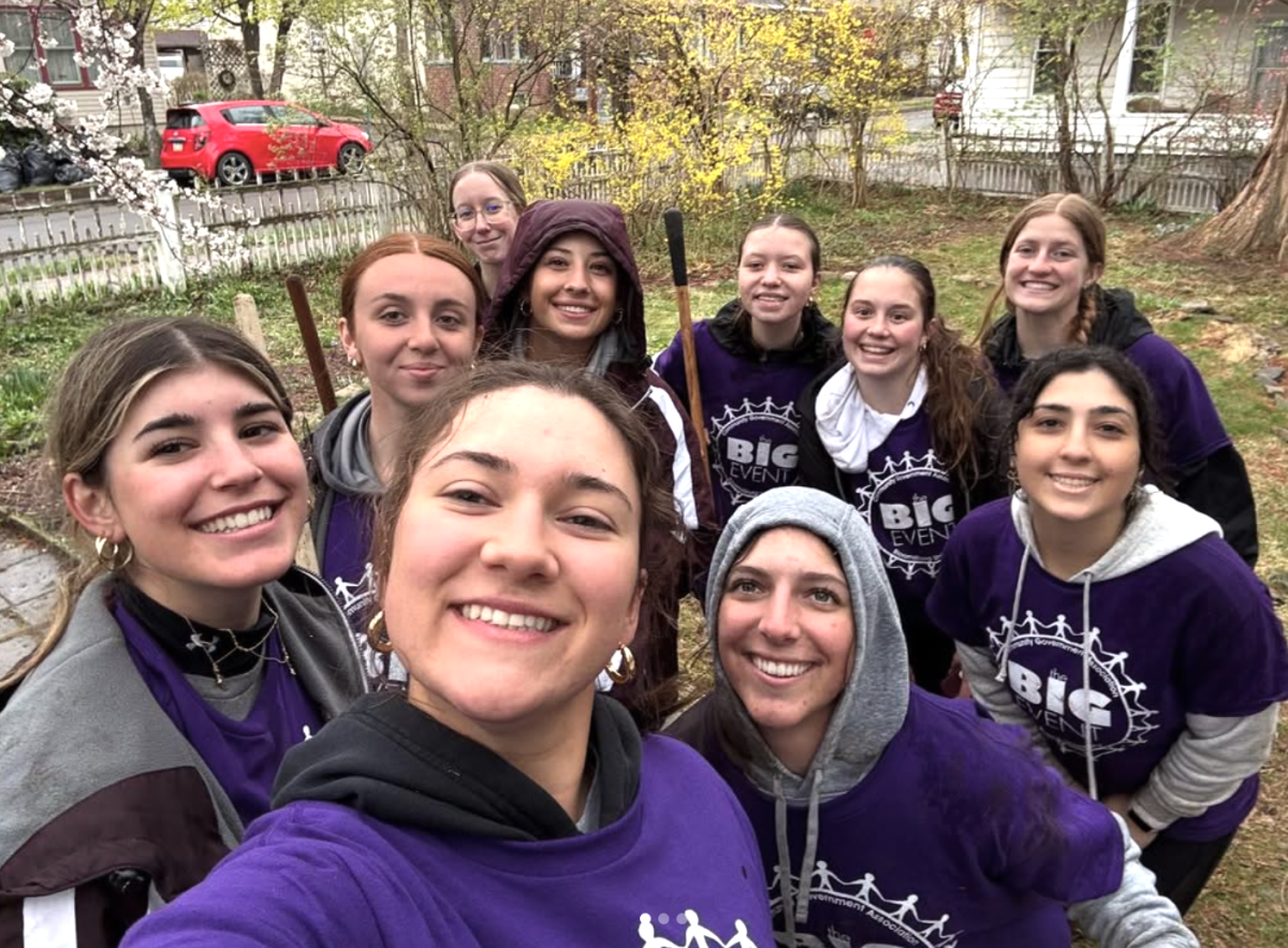 Red Cross Club volunteering at the 2025 Big Event
