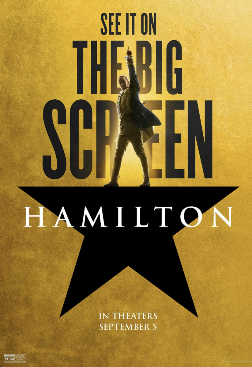 Hamilton’s 10th anniversary poster. 