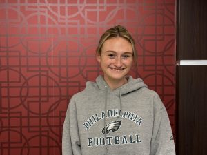 Kelsie Robinson, a senior student in the nursing program.