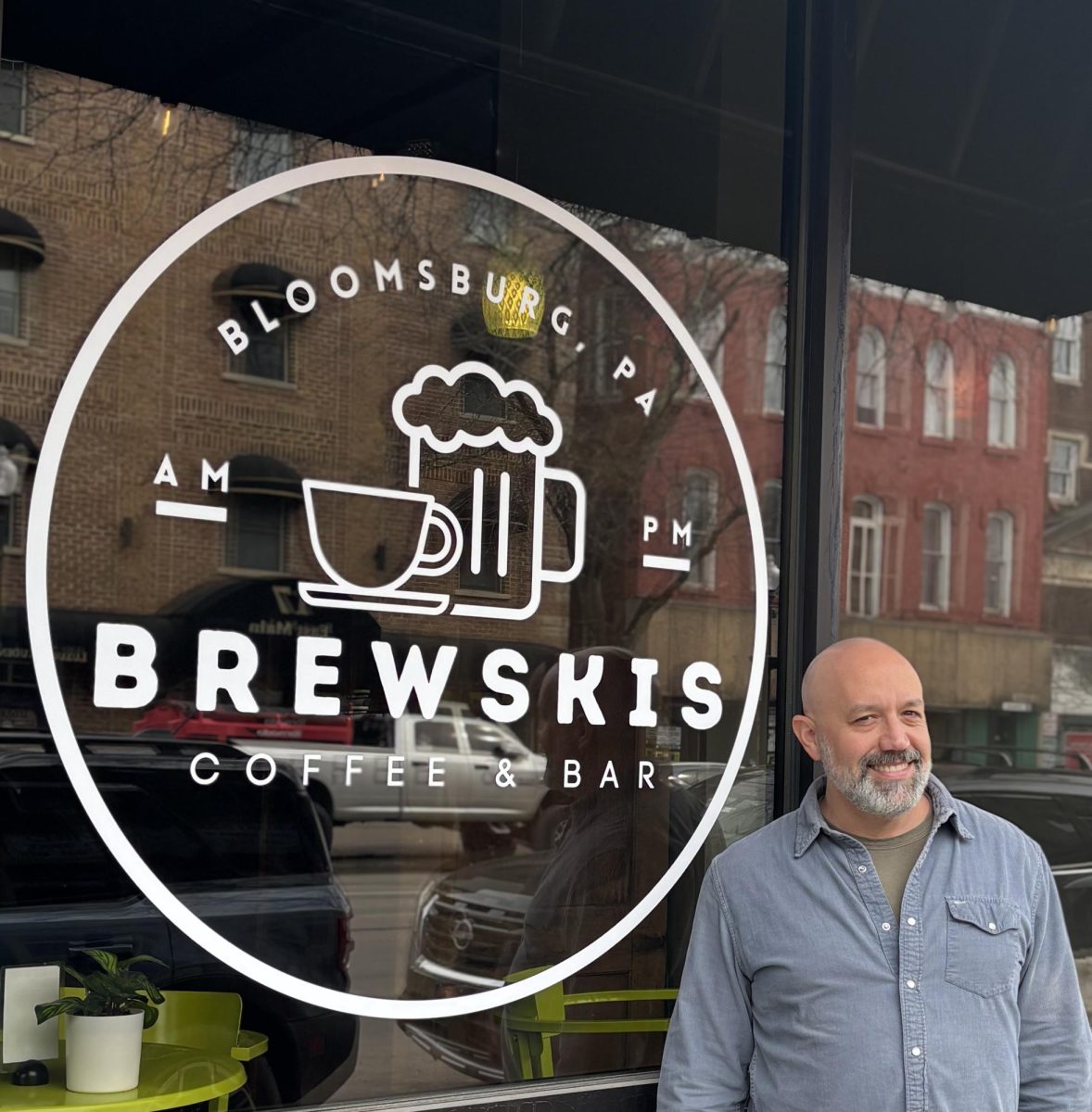 Mayor Justin Hummel outside Brewski’s.
Courtesy of Kimberly Kus.