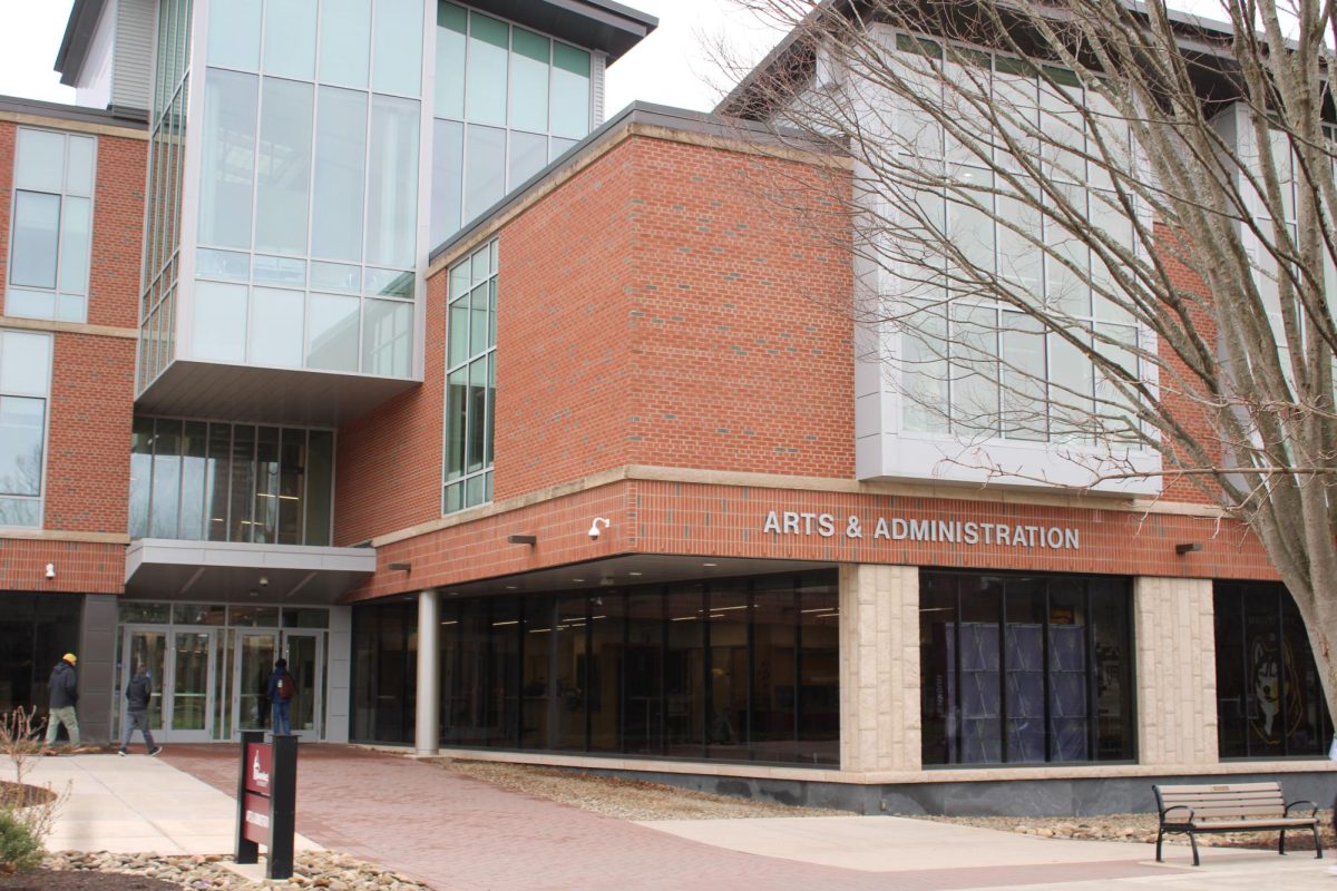 Arts and Admin, the building where the President's office is.