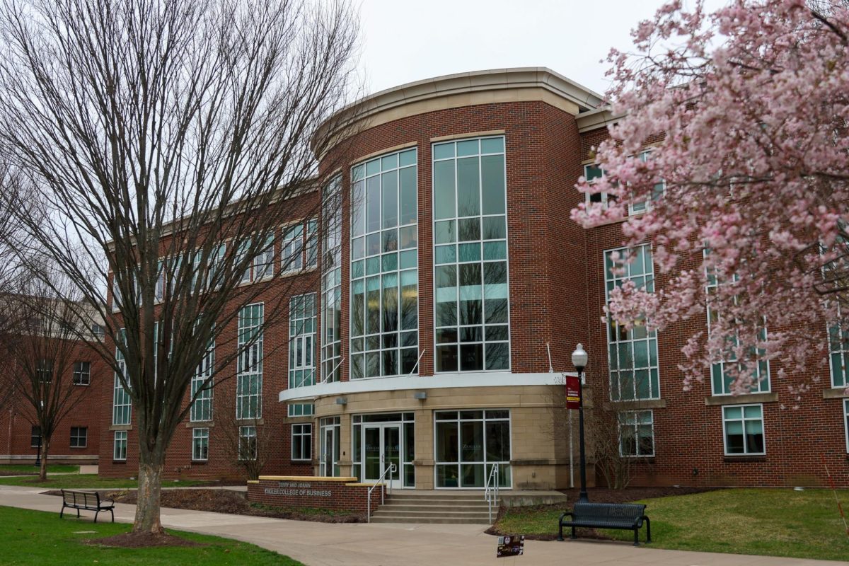 The "Terry and Joann Zeigler College of Business" building.