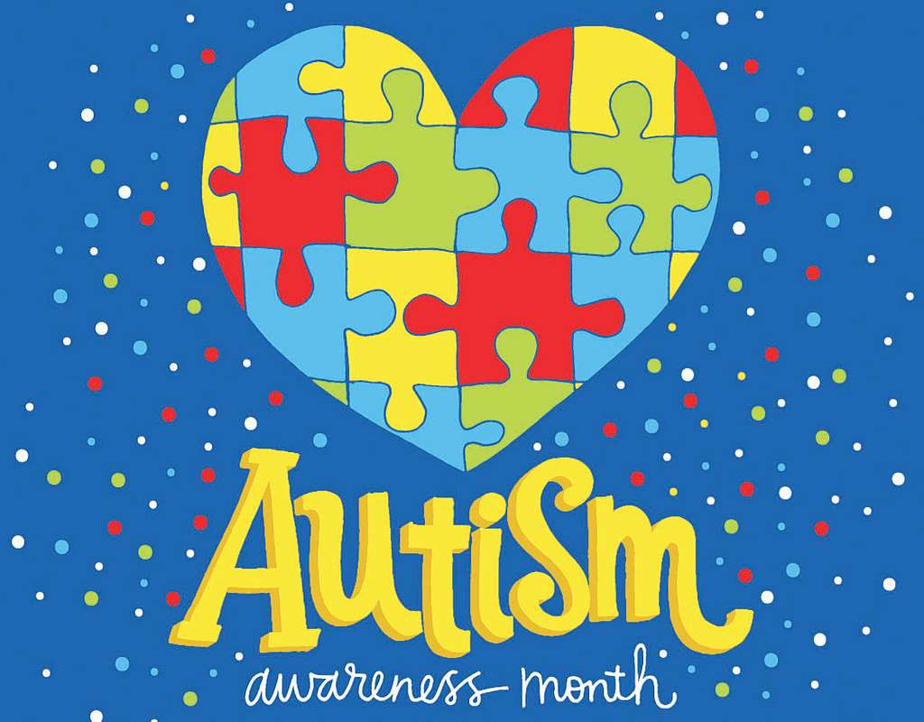 Autism awraeness month logo.
Courtesy of: Defense Visual Information Distribution Service.